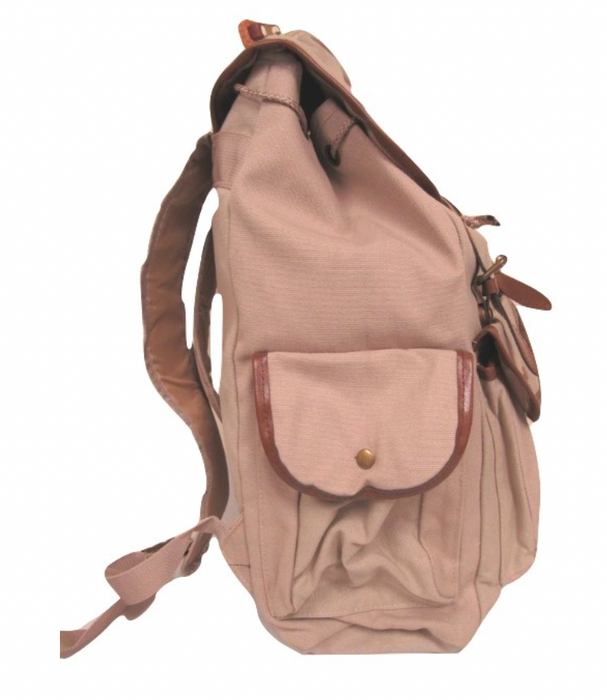 YK Pack Beige Canvas Bag