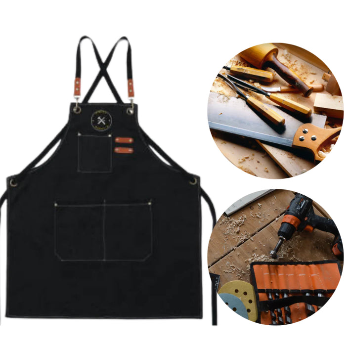 Simply Henry's Canvas Apron Heavy Duty For Pet Groomers