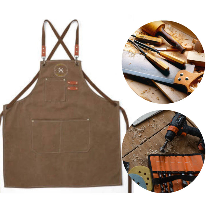 Simply Henry's Canvas Apron Heavy Duty For Pet Groomers