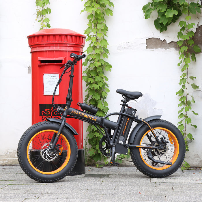 New Pattern Electric Bike Fat Tire With Removable Lithium Battery for Adults