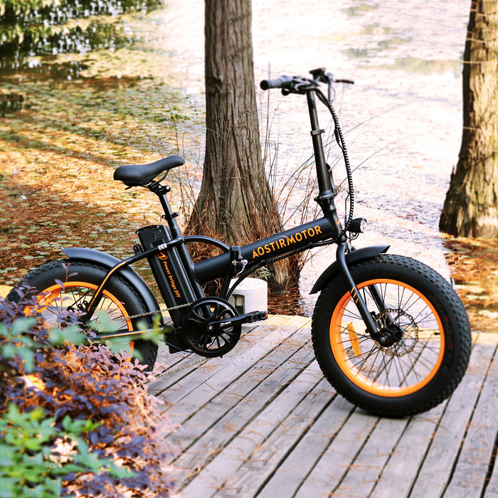 New Pattern Electric Bike Fat Tire With Removable Lithium Battery for Adults