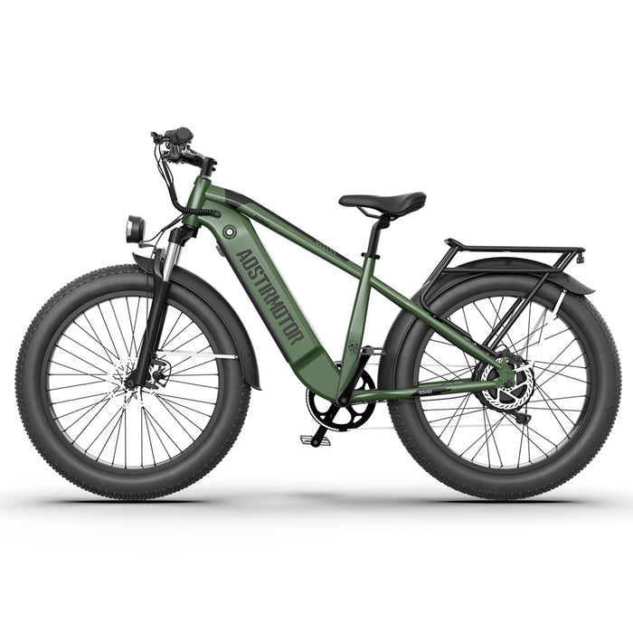 New Pattern Electric Bike Fat Tire With Removable Lithium Battery for Adults