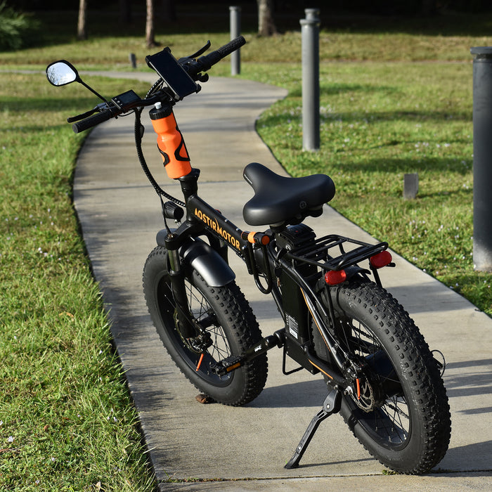 New Pattern Electric Bike Fat Tire With Removable Lithium Battery for Adults