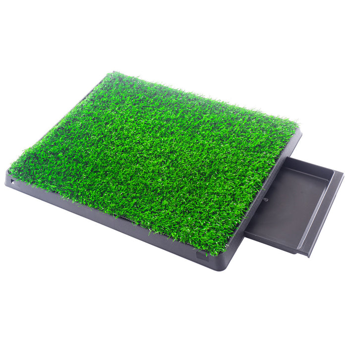 Pet toilet dog potty artificial turf environmental protection with drawer