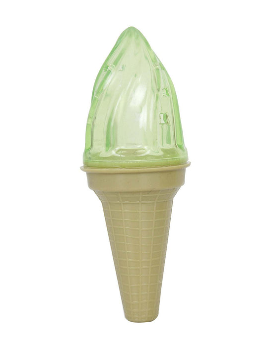 Pet Life Ice Cream Cone Popsicle Cooling 'Lick And Gnaw' Water Fillable And Freezable Rubberized Dog Chew And Teether Toy