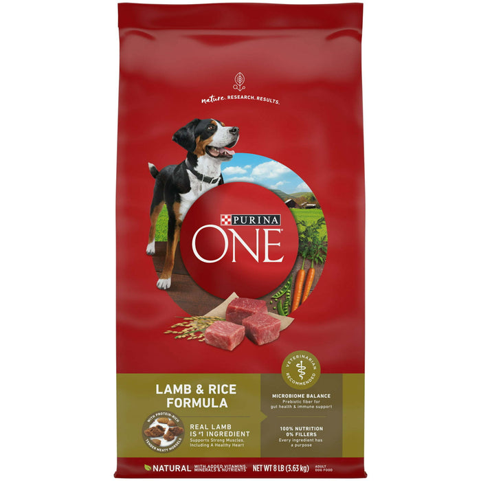 Purina ONE Dry Dog Food Lamb and Rice Formula