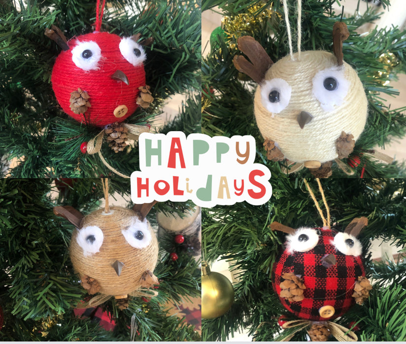 Christmas Owls - 12 Pack